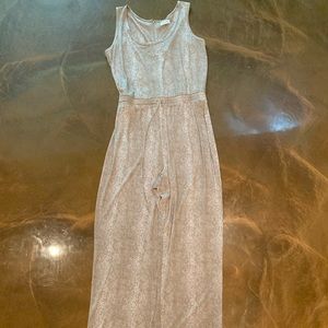 Women’s Calvin Klein snake print jumpsuit